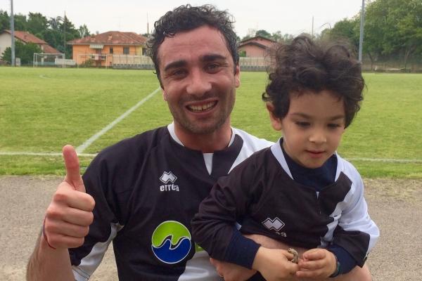 L’ultima (con gol) di Lucia, Ponderano salvo nel giorno del suo addio al calcio