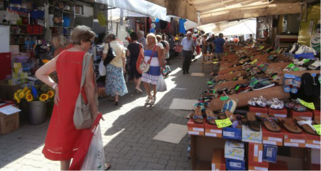 Mercato di Cossato, addio agli spazi vuoti