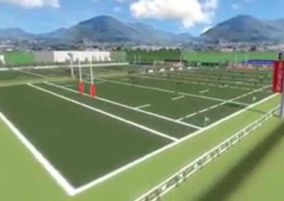 Il Biella Rugby presenta in 3D la nuova “casa”