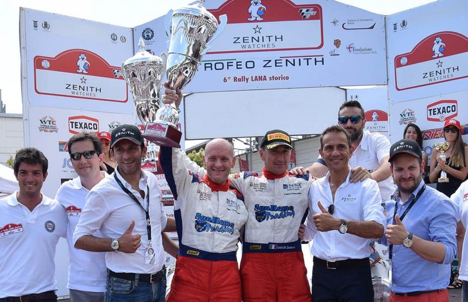 Lucio Da Zanche e Daniele De Luis primi al 6° Rally Lana Storico