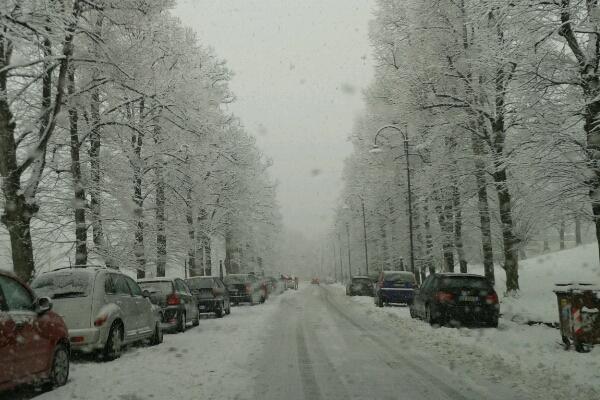 Allerta arancione per neve. Il maltempo si affaccia in Piemonte