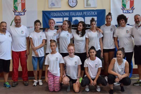 Biogliopesi ospita le azzurre in ritiro in vista degli europei Youth in Polonia