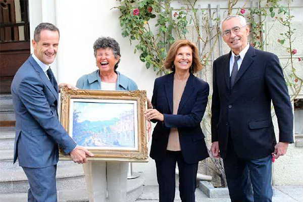 Dipinto per il conte Zegna ritrovato a Cossato