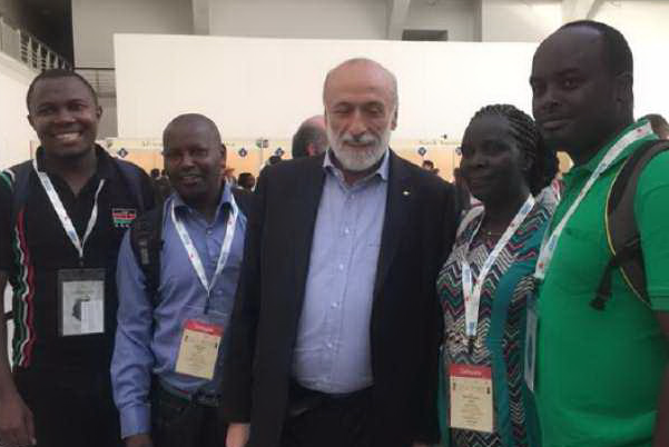I 15 delegati africani ospiti a Biella
