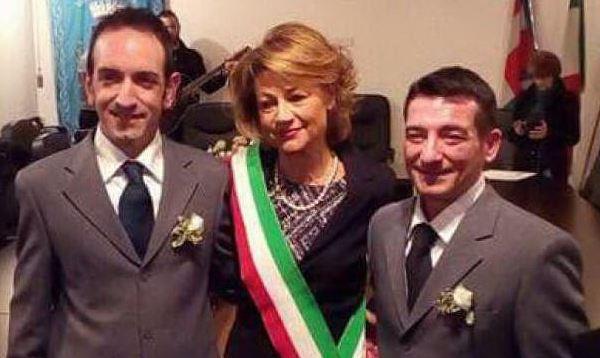 Prima unione civile fra due uomini  a Vigliano