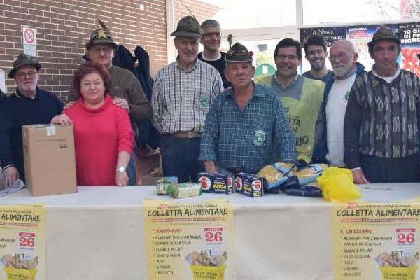 Una colletta alimentare da 34 tonnellate