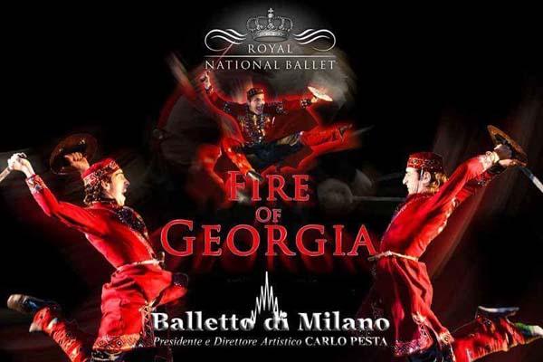 “Il fuoco della Georgia” per iniziare il nuovo anno
