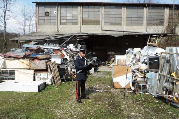 Sequestrate 55 tonnellate di rifiuti pericolosi