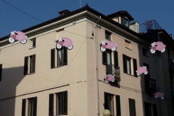 Lo installano i commercianti Confesercenti nel centro di Biella