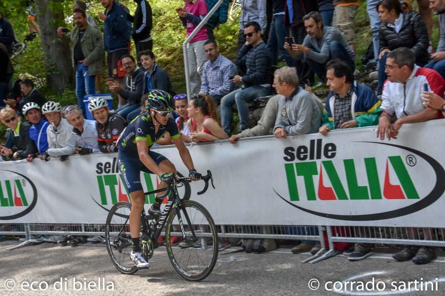 Arrivo Giro D'Italia Ad Oropa