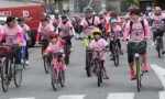 Verso il Giro, pedalata in rosa per le famiglie