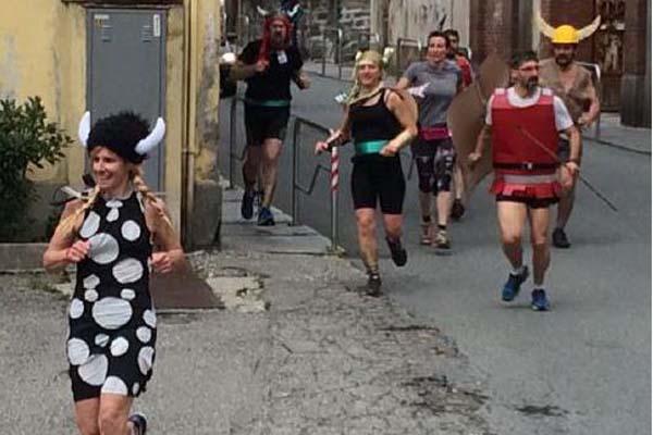 Tutti di corsa tra i divi della tivù