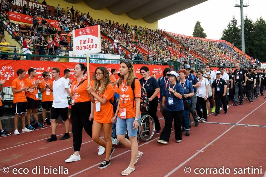 Chiusura Special Olympics