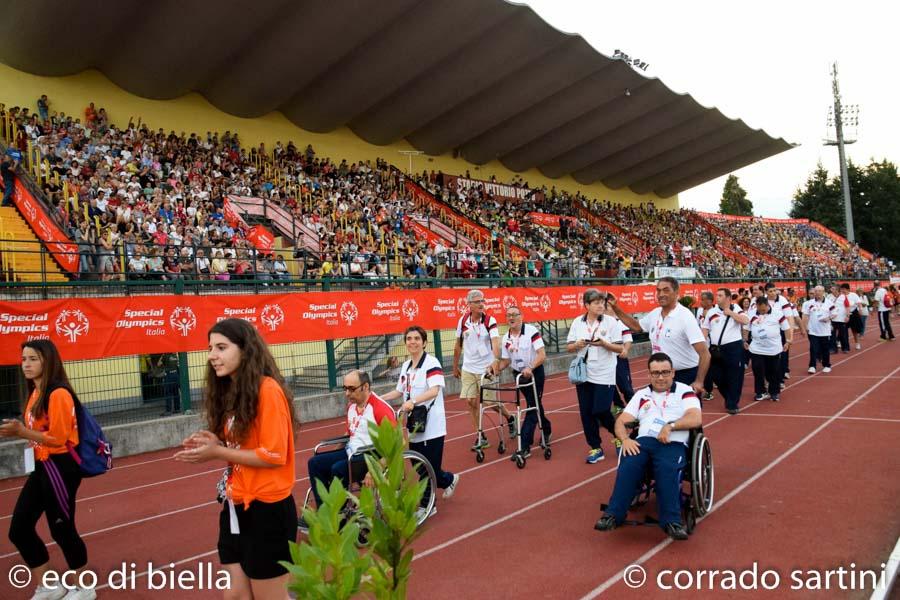 Chiusura Special Olympics