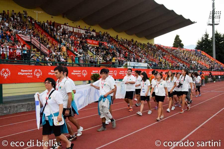 Chiusura Special Olympics