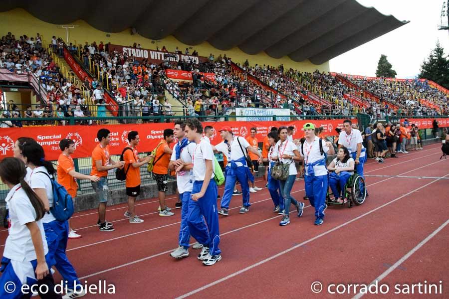 Chiusura Special Olympics