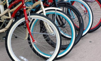 Rubata bicicletta in panificio