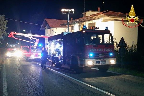 Brucia una casa a Trivero. Forse è dolo