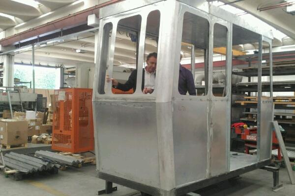 Funicolare, le nuove cabine