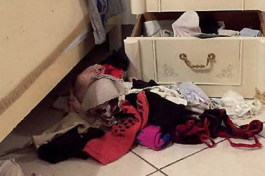 Ladri in casa, lei per paura si nasconde