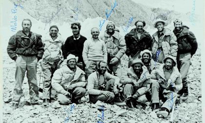 Spedizione K2 1954: a Moncleir piumino di Angelino