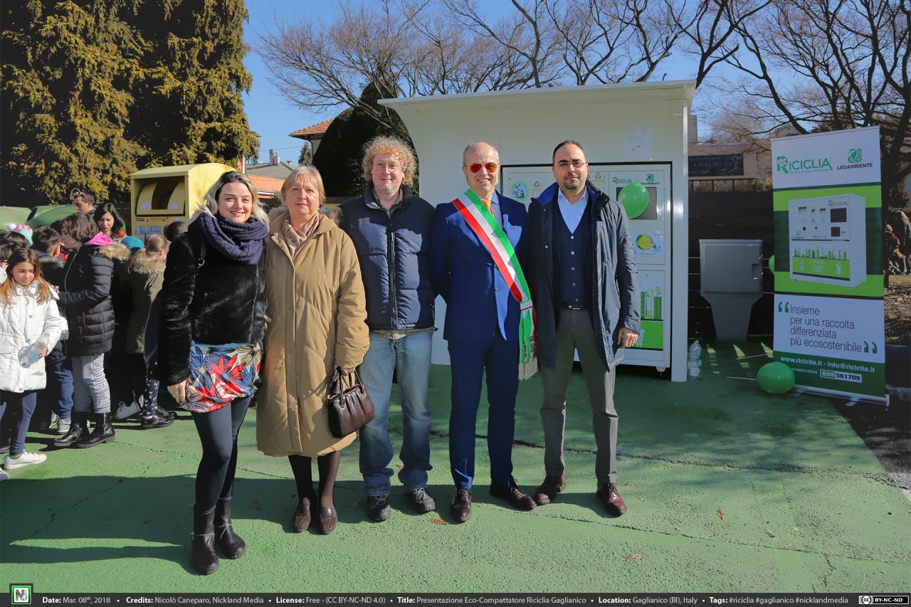Riciclo plastica a Gaglianico, in palio dei premi