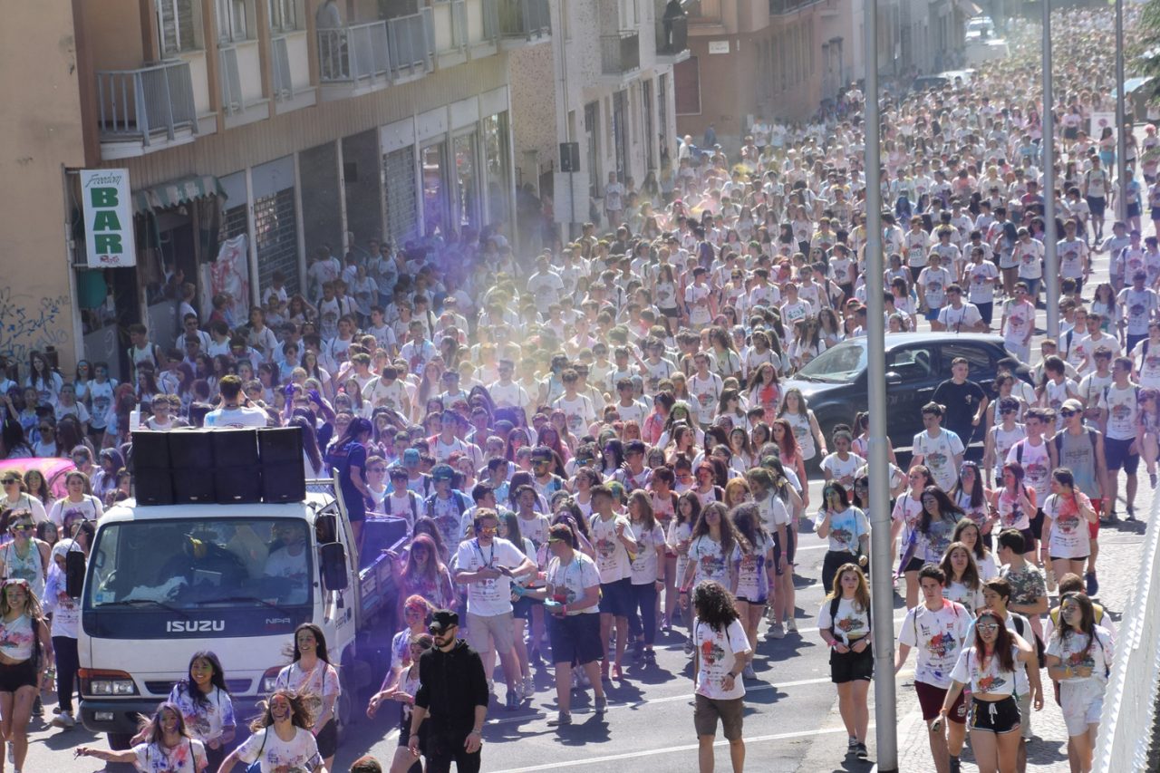 Biella colors’ school, festa per 3.500 studenti FOTO & VIDEO