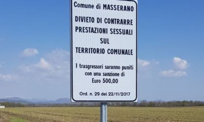 Niente sesso a Masserano, ma solo se in strada