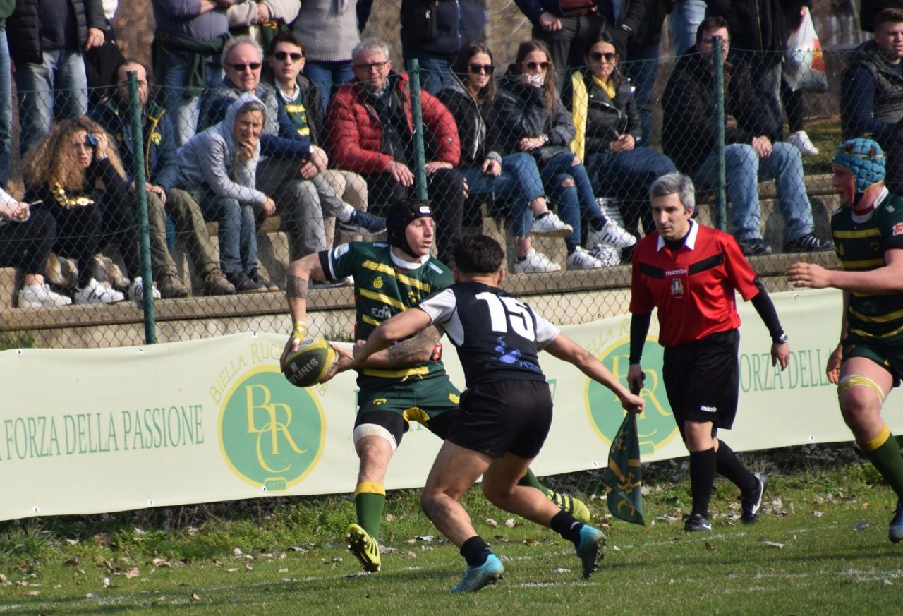 Biella Rugby conquista il comando
