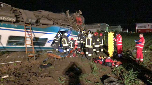 Incidente ferroviario Caluso, si aggrava il bilancio: due morti FOTO
