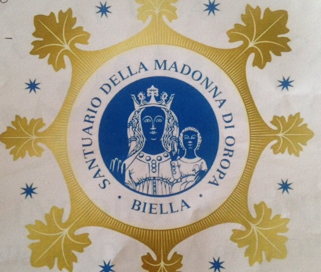 Santuario di Oropa, nuovo logo ideato da Robilant