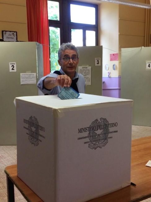 Elezioni comunali 2018 Sergio Fantone al voto