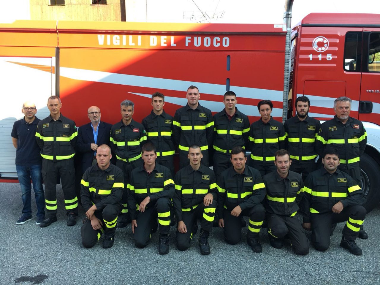 Vigili del fuoco volontari per i comandi di Ponzone e Cossato