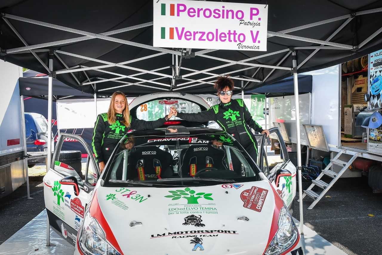 Perosino-Verzoletto al Rally Lana per il Fondo Tempia