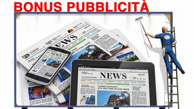 Approvato il bonus pubblicità per le campagne sui giornali
