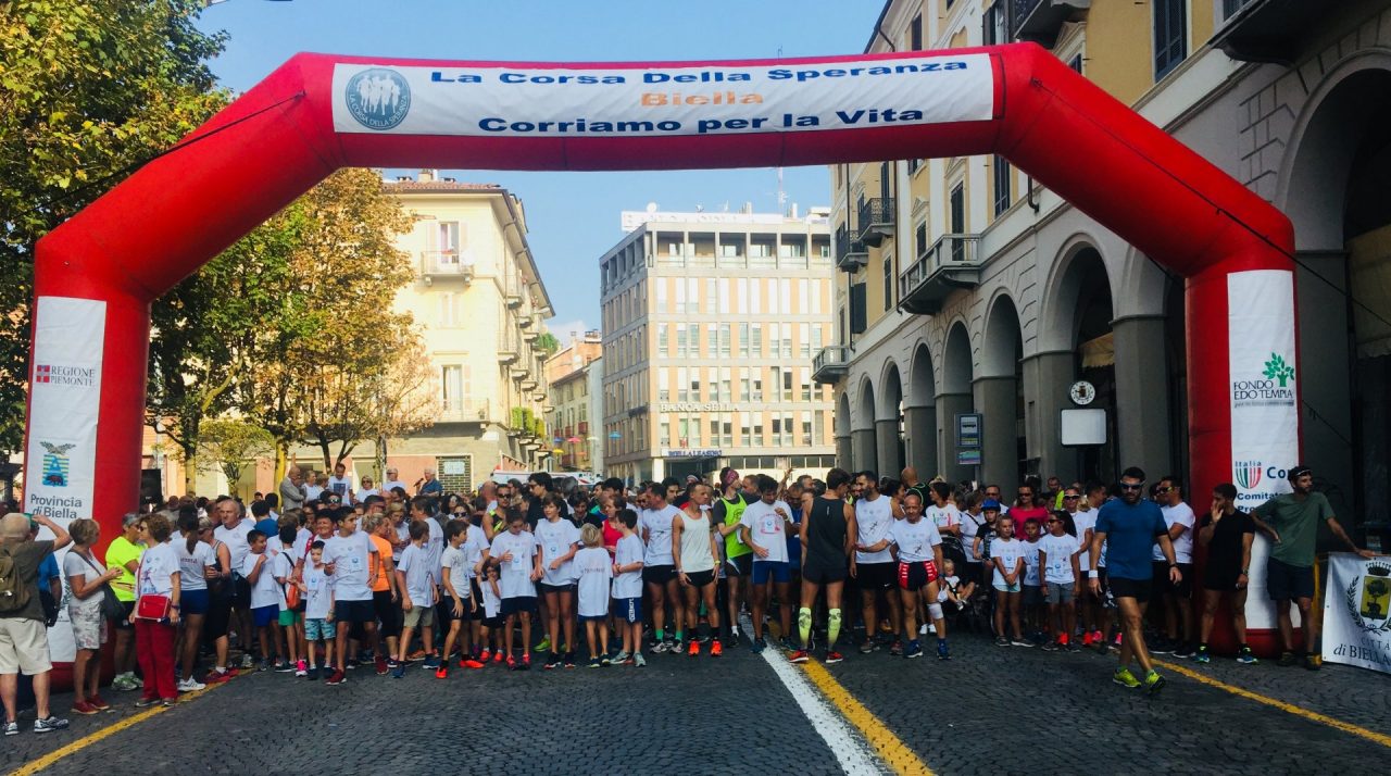 In mille per la Corsa della Speranza