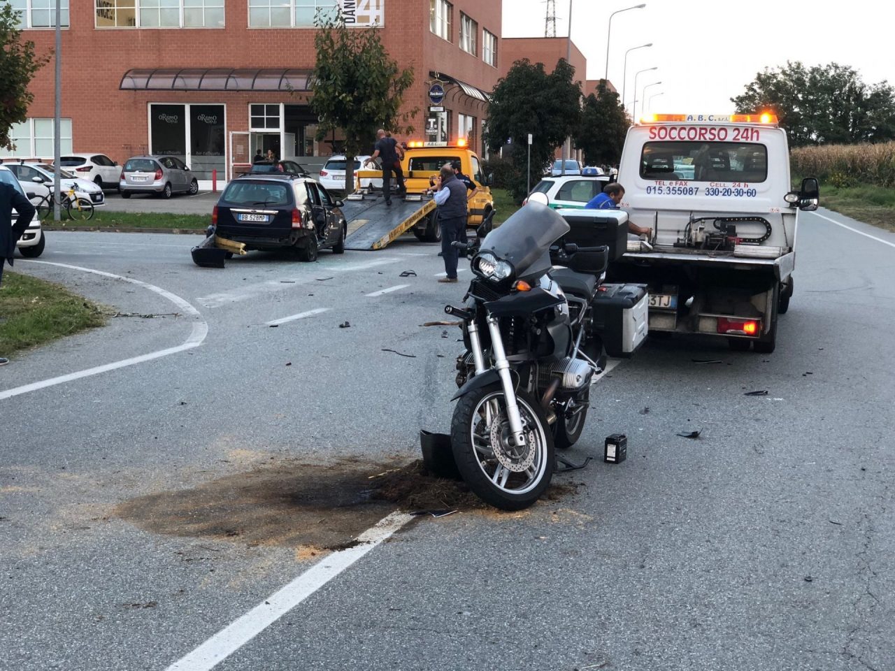 Traffico in tilt per un incidente in via Piacenza