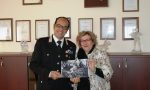 Lorella Nofri incontra il comandante dei carabinieri