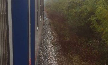 Principio d'incendio sul treno per Biella
