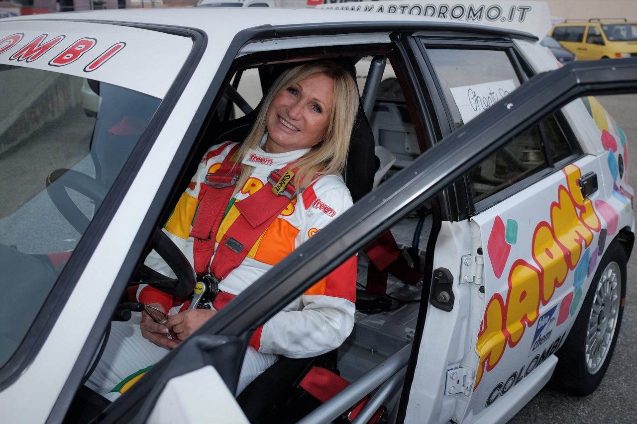 Chantal Galli, la ‘dama dei rally ‘ al Motor Show