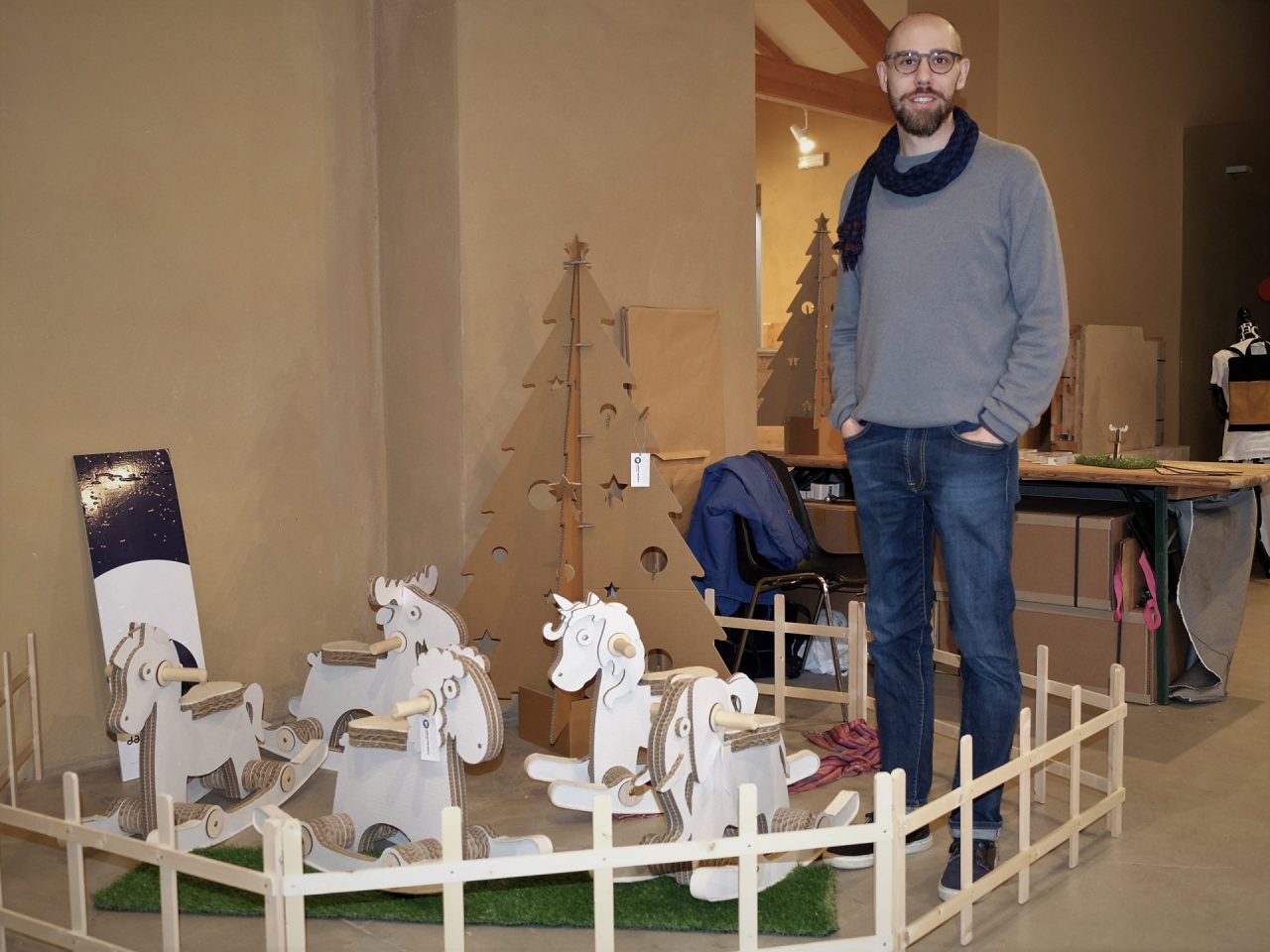 Mercatino Etsy - Gli 'animali a dondolo' di Davide Paganotti