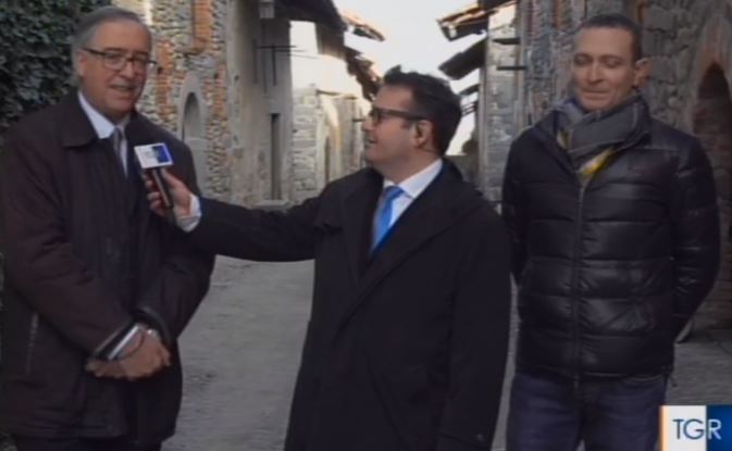 Telecamere Rai a Candelo, al tg regionale Ricetto e territorio