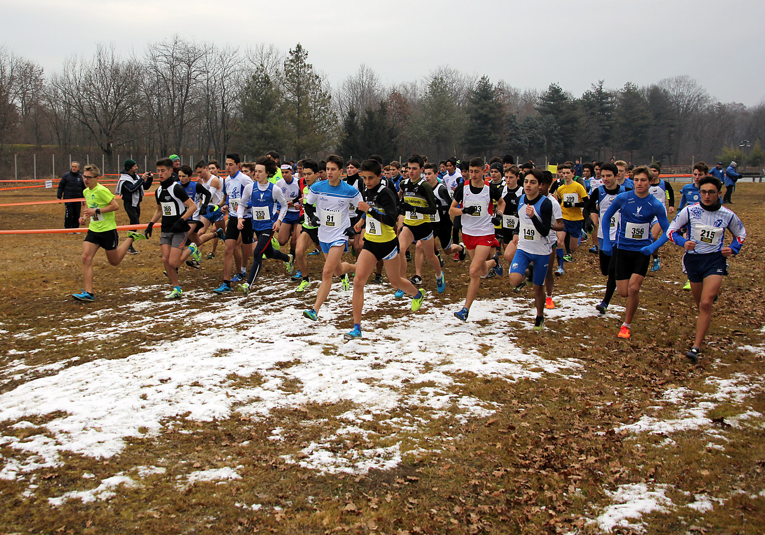 foto3-partenza gara Allievi maschile