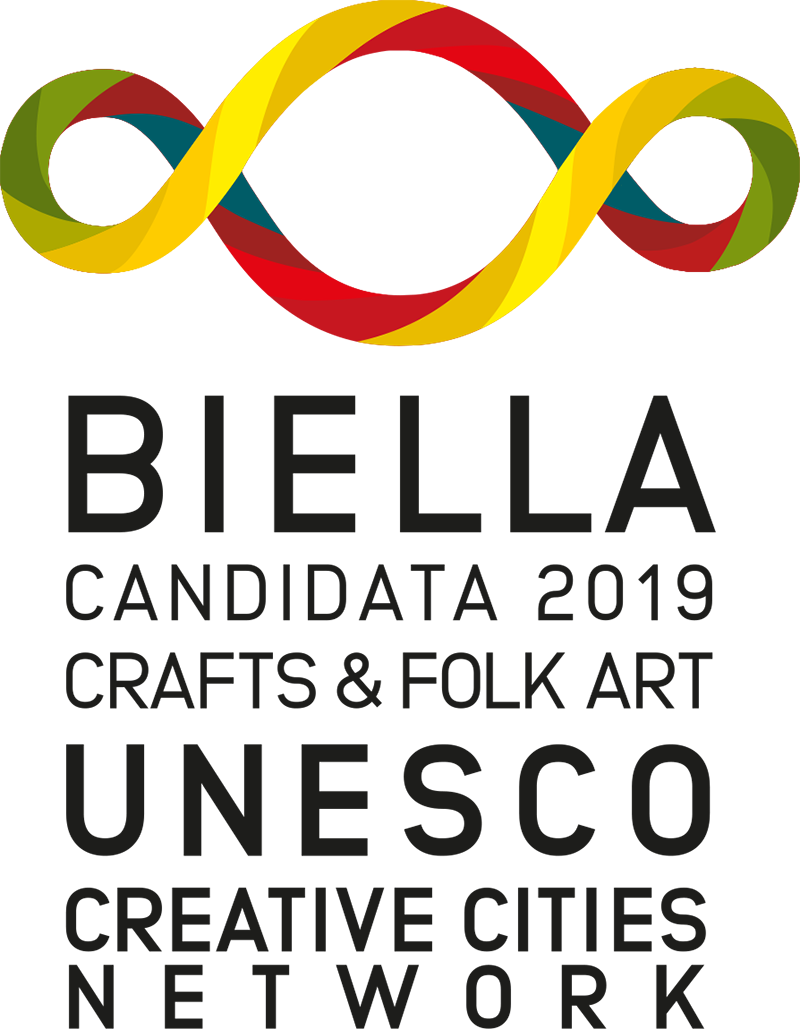logo Biella UNESCO vert color