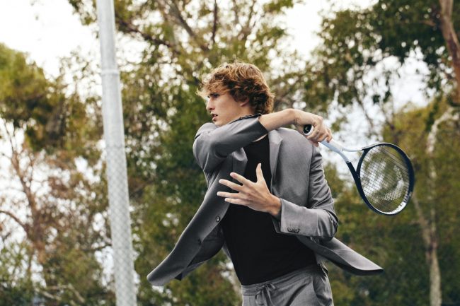 Moda e sport, il campione tedesco di tennis Alexander Zverev è il testimonial della nuova collezione TECHMERINO™ Wash&Go.