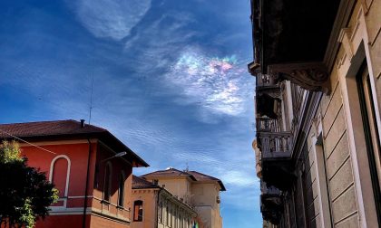 Strani fenomeni oggi nel cielo di Biella