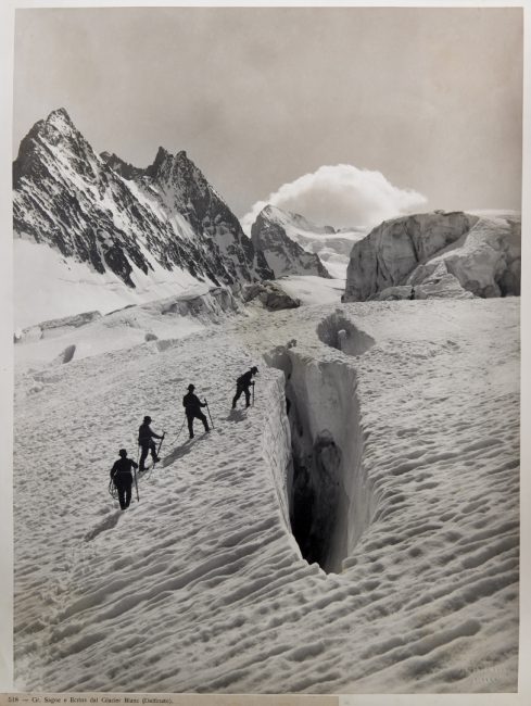 Una delle foto del portfolio sulle Alpi di Vittorio Sella all'asta da Bolaffi