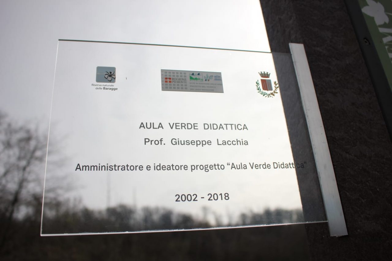 L’aula verde per Giuseppe Lacchia FOTO