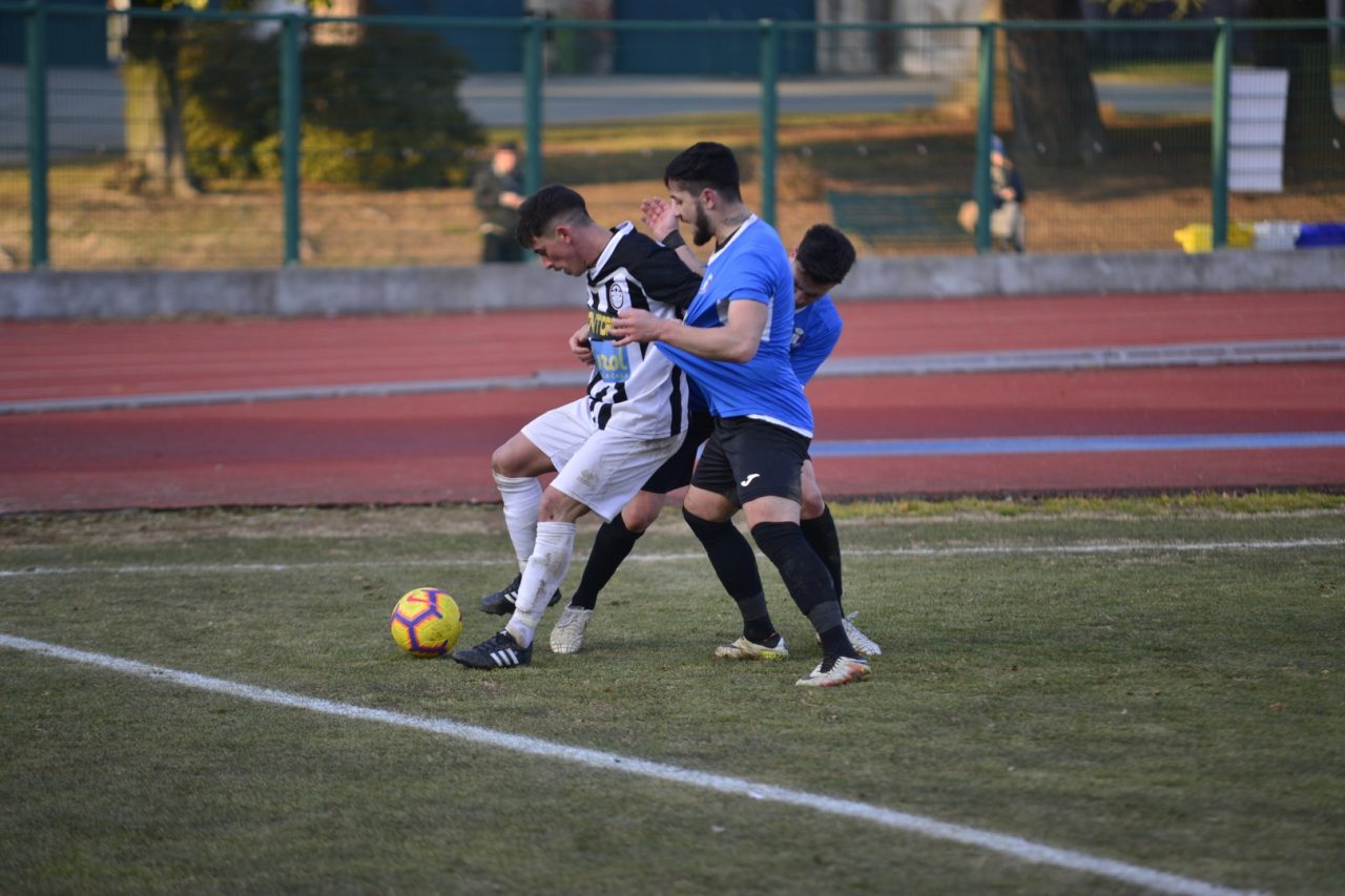 La Biellese soffre ma vince a Trino