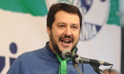 Matteo Salvini sabato a Biella